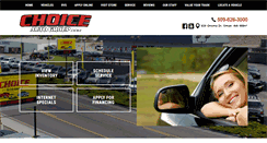 Desktop Screenshot of choiceautogroup.com